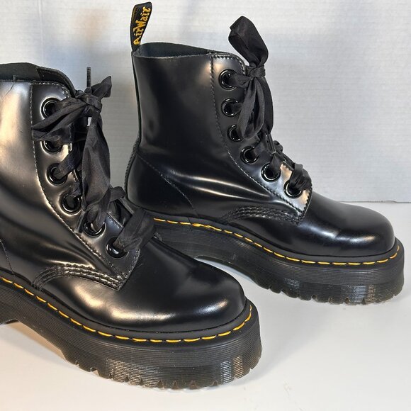 Dr.Martens Combat Boots L-8 - Picture 11 of 16